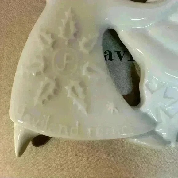 7 Piece Set Haviland Christmas Ornaments PORCELAIN  Limoges France 1971-1979 - Picture 10 of 10